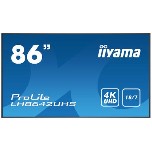 Iiyama Commercial Displays PROLITE LH8642UHS-B3
