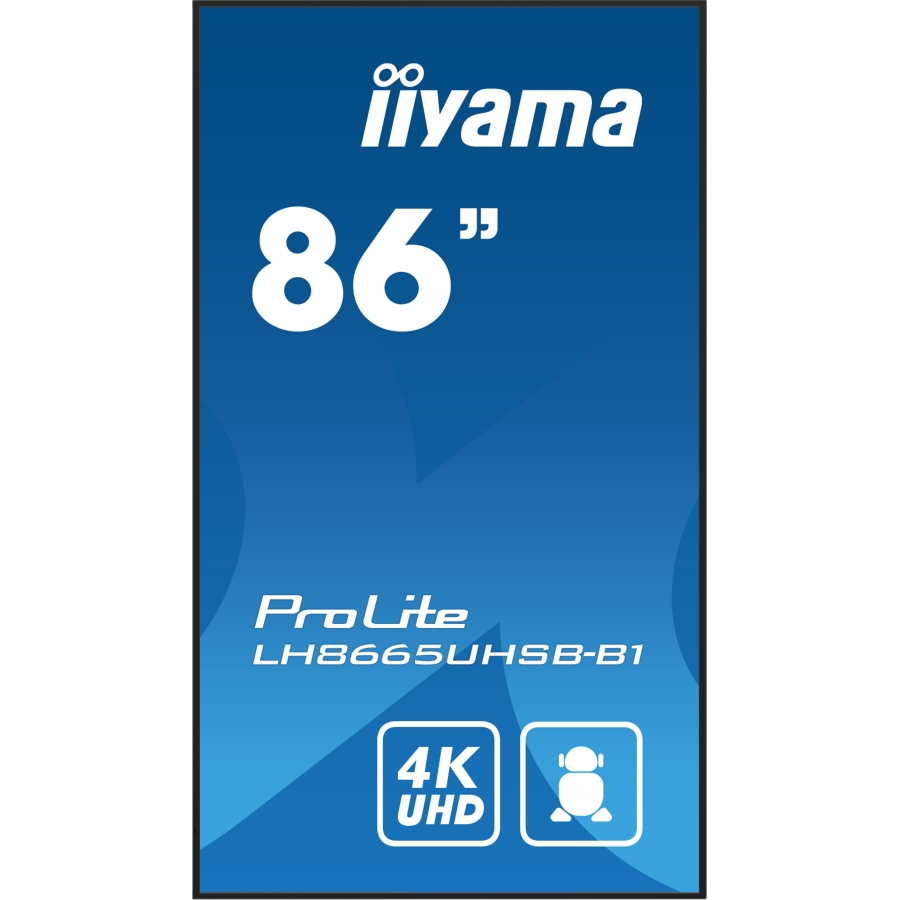Iiyama Commercial Displays LH8665UHSB-B1 - Photo 2