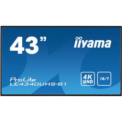 Iiyama Commercial Displays PROLITE LE4340UHS-B1