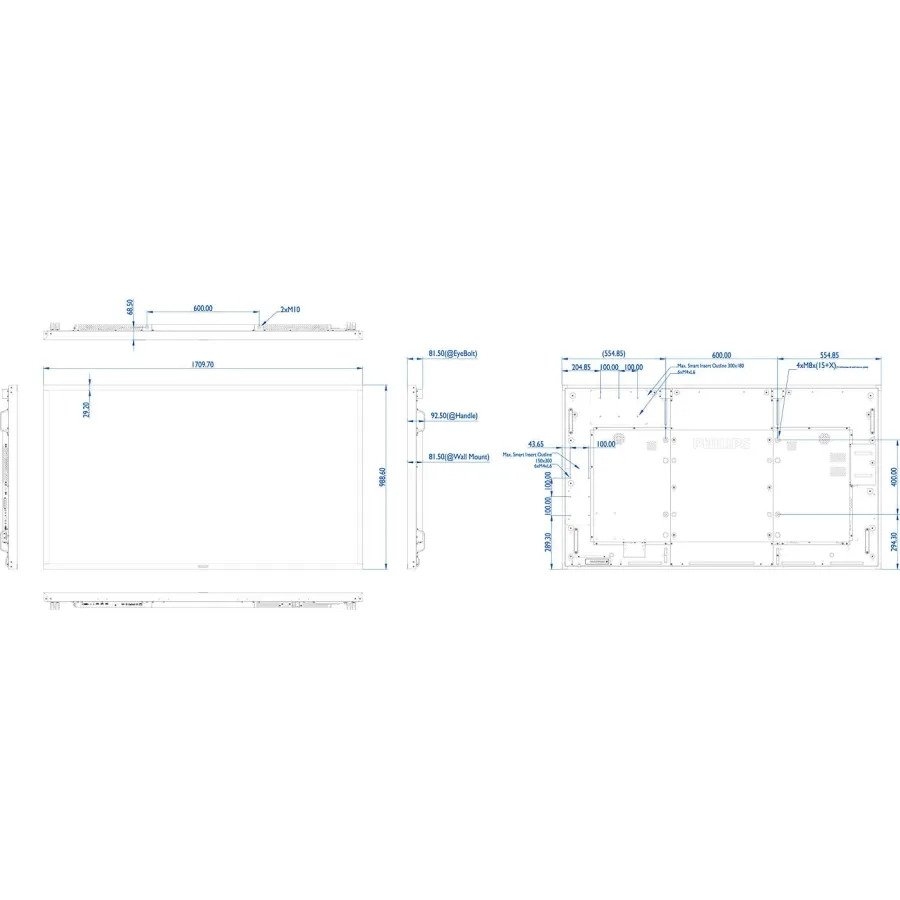 Philips Commercial Displays 75BDL3010T/00 - Photo 2