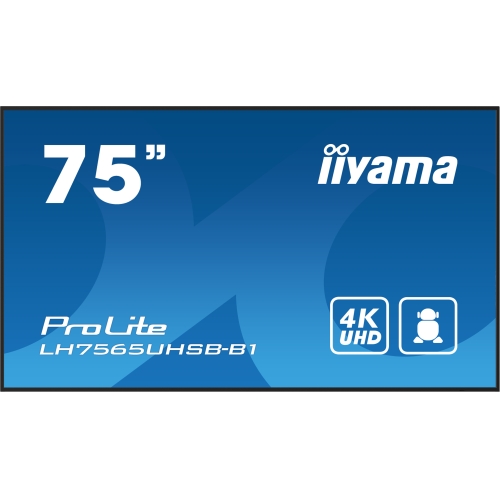 Iiyama Commercial Displays LH7575UHS-B1AG