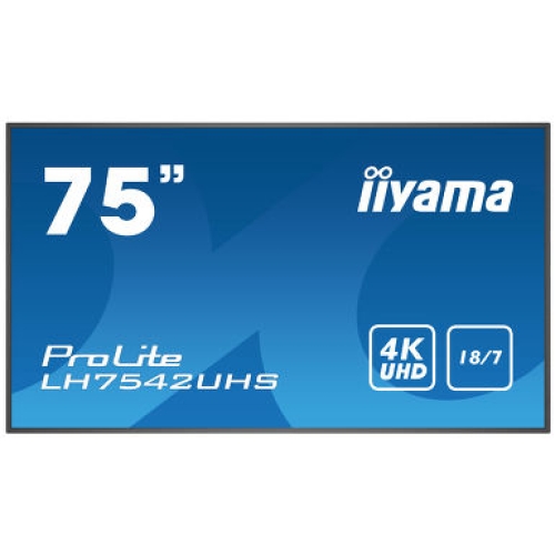 Iiyama Commercial Displays PROLITE LH7542UHS-B3
